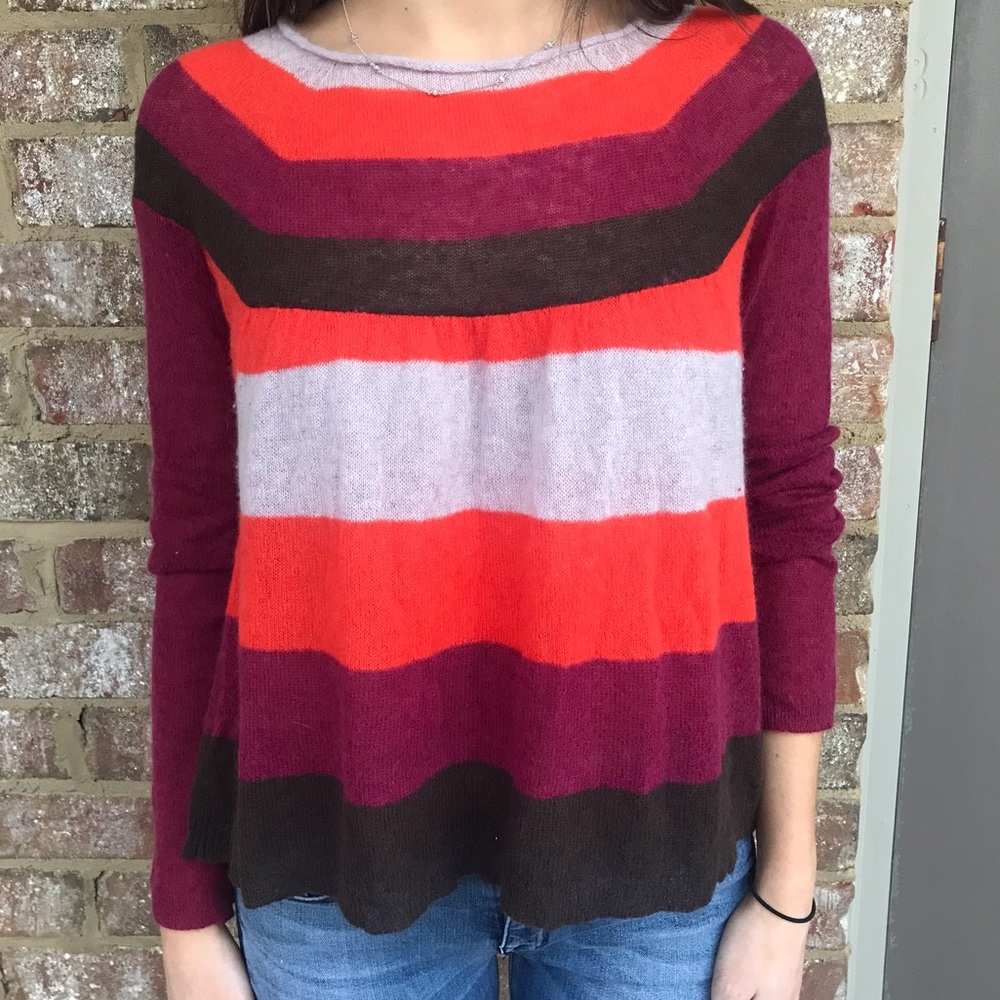 Vibrant Free People sweater!